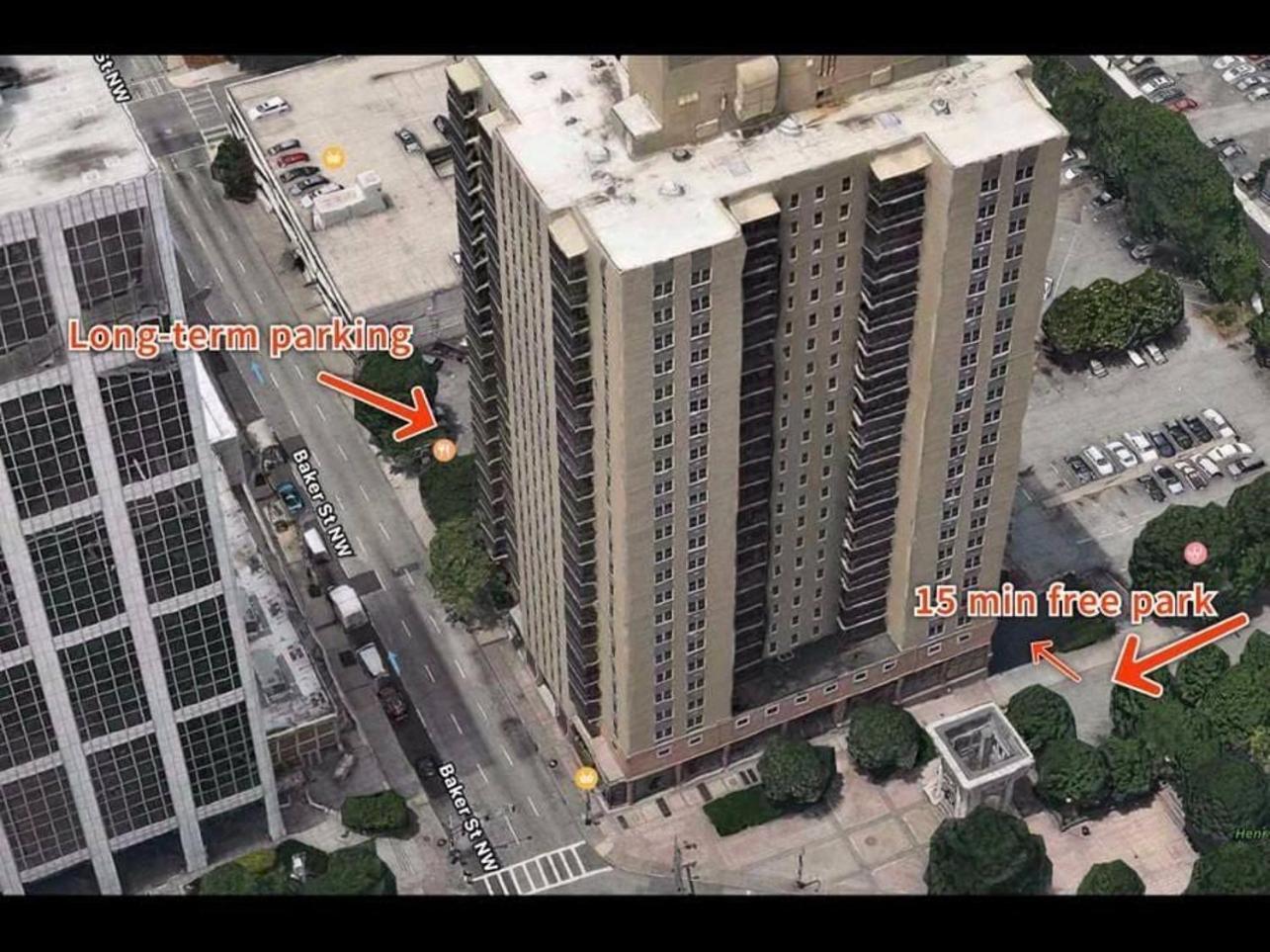 Stayatl High Rise Condo Downtown Atl With Views Atlanta Eksteriør billede
